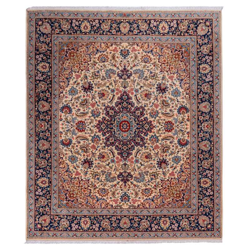 فرش دستباف قدیمی ده و نیم متری سی پرشیا کد 174525
