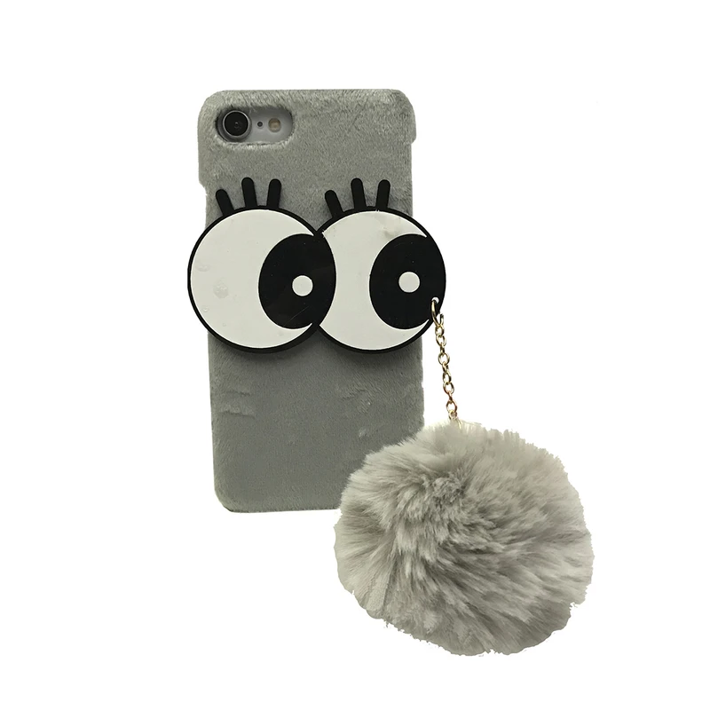 کاور مدل چشم درشت مناسب برای گوشی موبایل اپل iphone 6/6S به همراه آویز