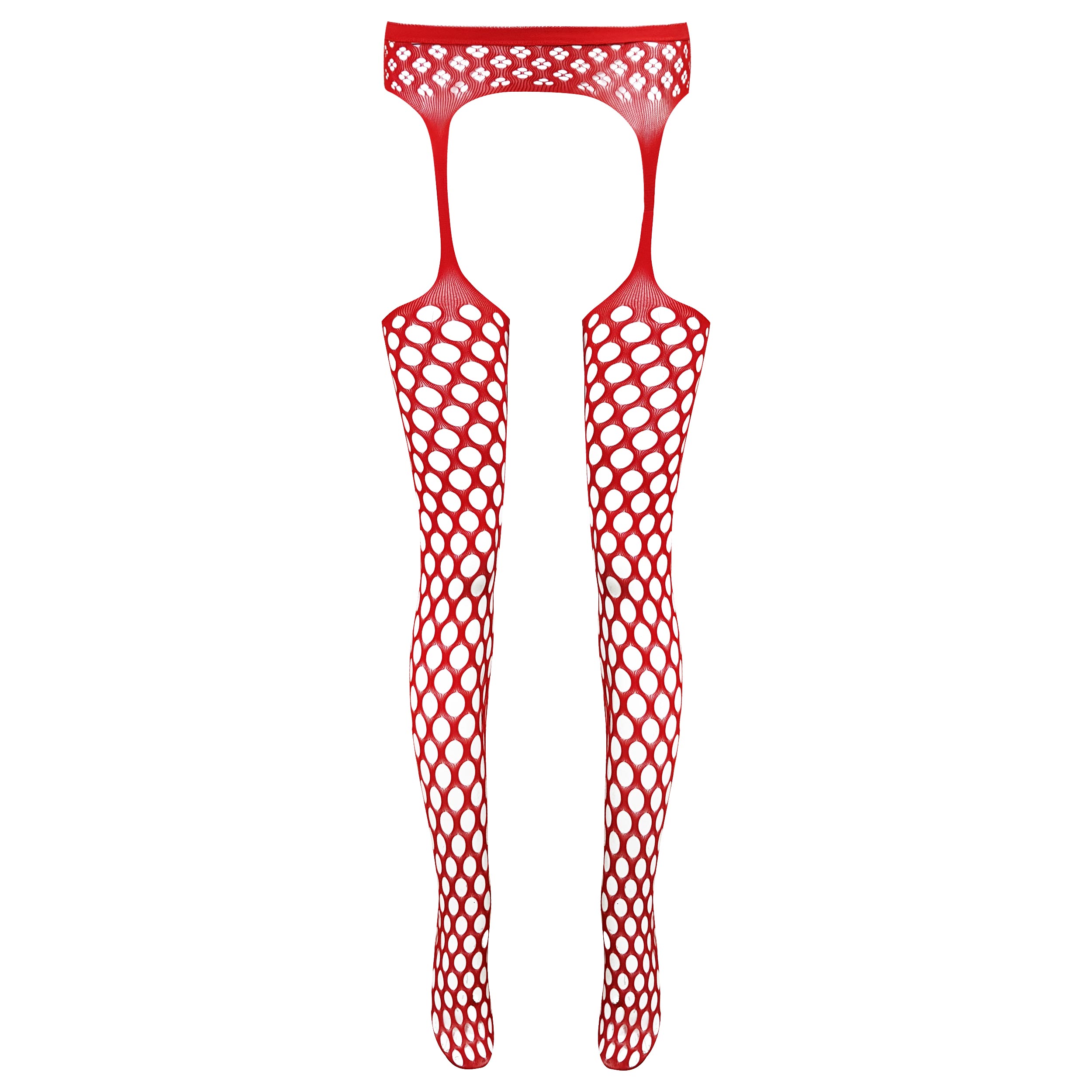 جوراب شلواری زنانه ماییلدا مدل فانتزی کد 3684-KW108 رنگ قرمز