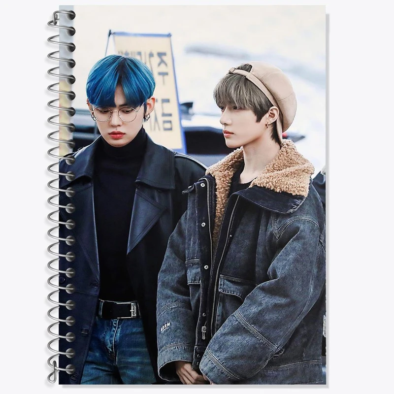 دفتر لغت 50 برگ خندالو مدل یونجون و بومگیو گروه تی اکس تی TXT کد 11844