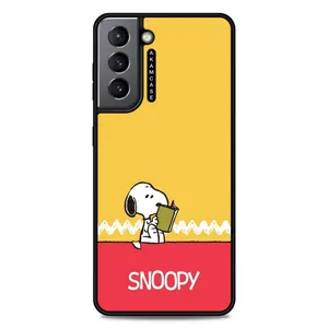 AKAM AMC-WSGS21-SNOOPY-21 Cover For Samsung Galaxy S21