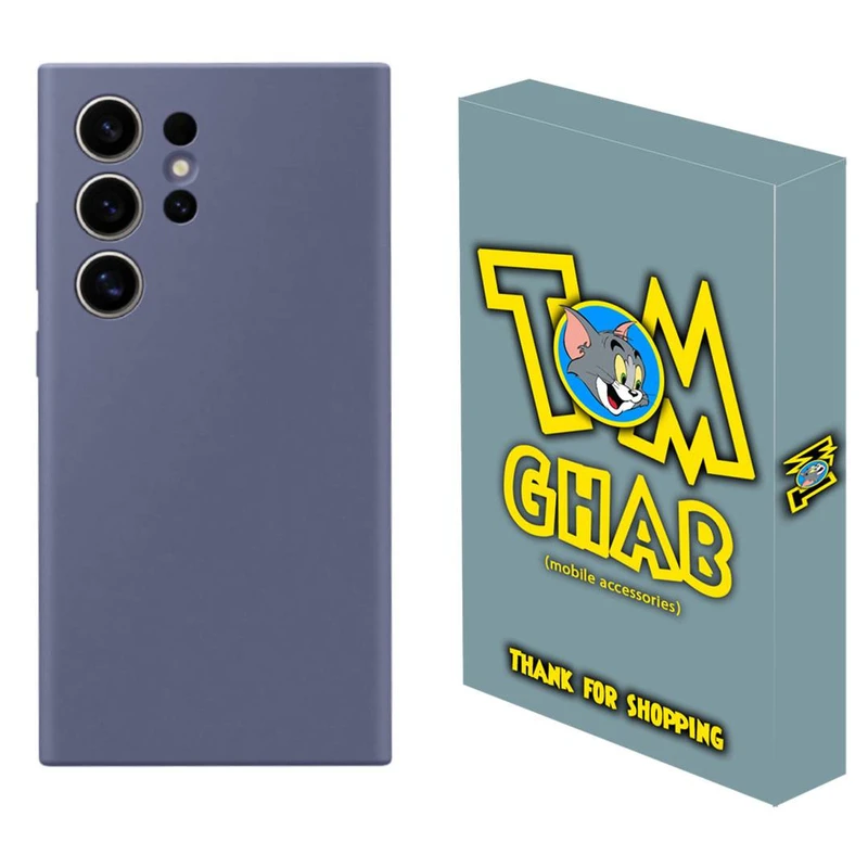 کاور تام قاب مدل سیلیکونی پاک کنی مناسب برای گوشی موبایل سامسونگ Galaxy S24 Ultra