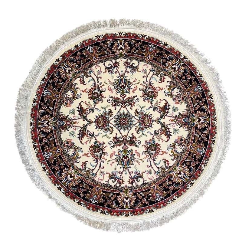 فرش ماشینی 700 شانه زمینه کرم حاشیه سرمه ای مدل صبا فرش ماشینی 700 شانه زمینه کرم حاشیه سرمه ای مدل صبا