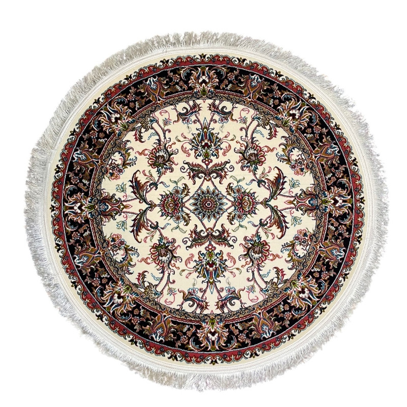 فرش ماشینی 700 شانه زمینه کرم حاشیه سرمه ای مدل صبا فرش ماشینی 700 شانه زمینه کرم حاشیه سرمه ای مدل صبا