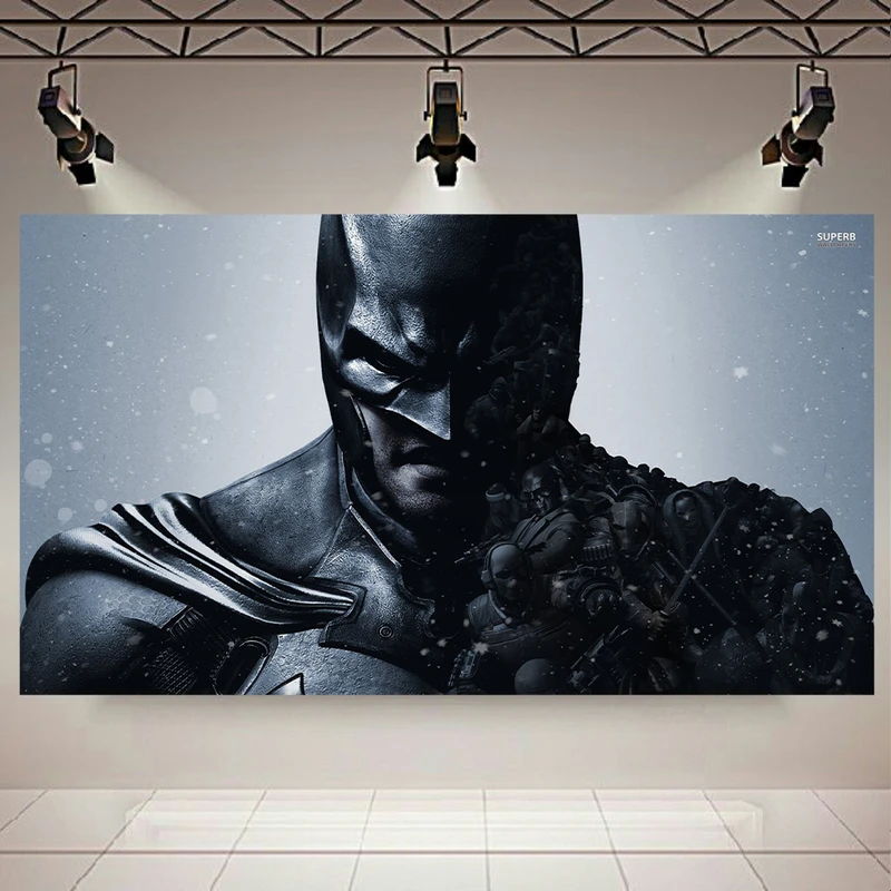 تابلو بوم طرح Game مدل بتمن Arkham Origins کد PD3745