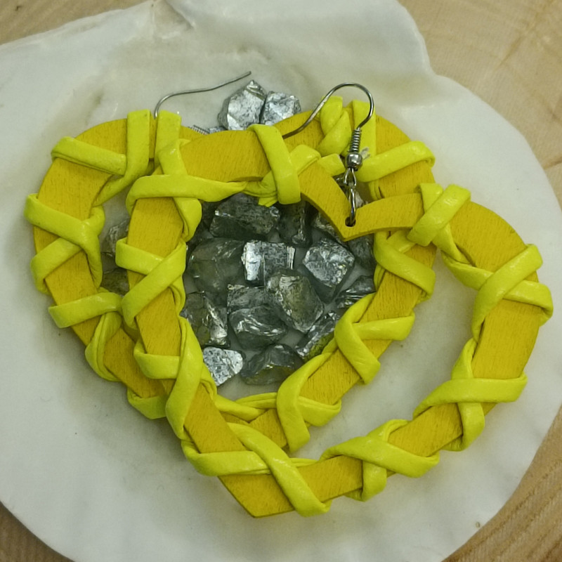 گوشواره زنانه مدل قلب گوشواره زنانه مدل قلب