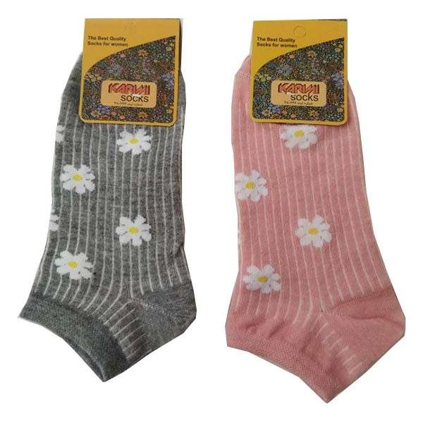 جورا ب ساق کوتاه  دخترانه مدل ka124 مجموعه 2 عددی