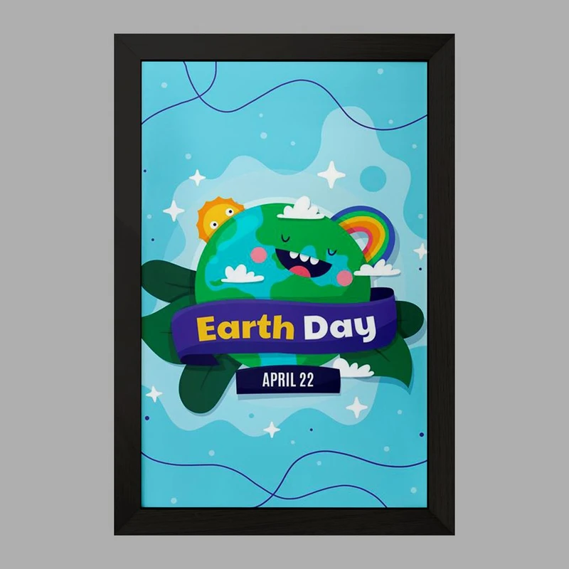 تابلو خندالو مدل حمایت از محیط زیست کد 25926