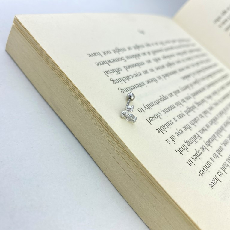 پیرسینگ گوش زنانه ژوپینگ مدل P4161 پیرسینگ گوش زنانه ژوپینگ مدل P4161