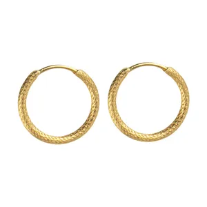 گوشواره طلا 18 عیار زنانه دوست خوب مدل dk527