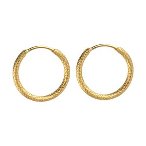 گوشواره طلا 18 عیار زنانه دوست خوب مدل dk527