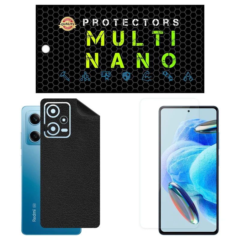 محافظ صفحه نمایش مولتی نانو مدل X-SFL مناسب برای گوشی موبایل شیائومی Redmi Note 12 Pro به همراه برچسب پوششی