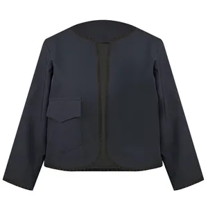 کت رسمی زنانه مدل مازراتی نوار دوزی کد AK1445