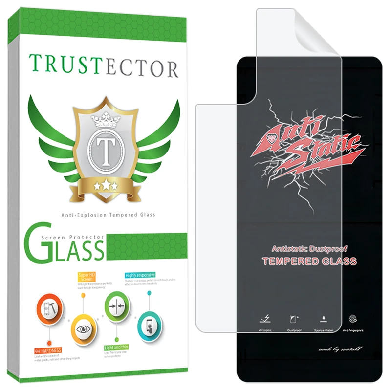 محافظ صفحه نمایش تراستکتور مدل ANNT مناسب برای گوشی موبایل سامسونگ Galaxy A73 5G به همراه محافظ پشت گوشی