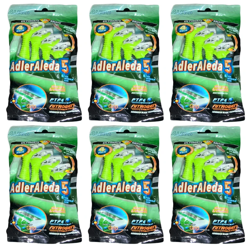 خود تراش ادلر الدا مدل MEF66 شش بسته 4 عددی