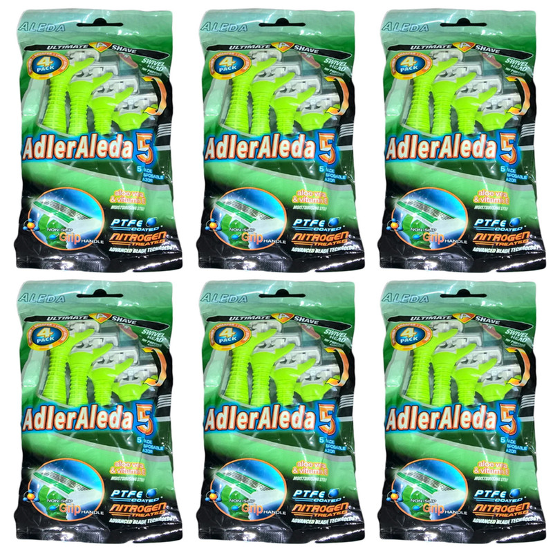 خود تراش ادلر الدا مدل MEF66 شش بسته 4 عددی