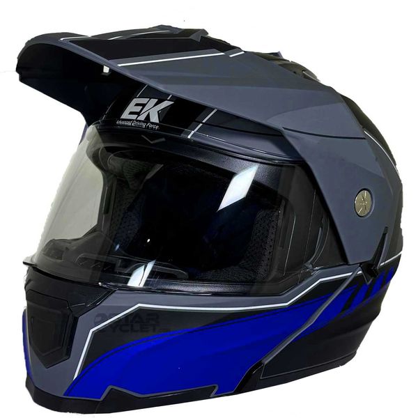 کلاه کاسکت ای کی مدل  JK910 BLU