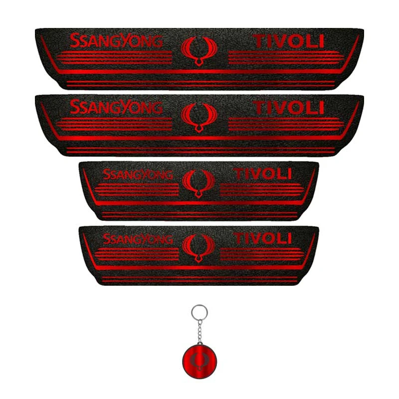 برچسب پارکابی خودرو لندمون کد LM117 MR مناسب برای تیوولی مجموعه 4 عددی به همراه جاکلیدی