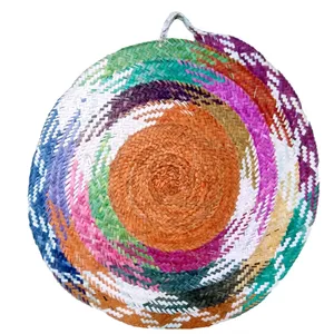 سفره حصیری مدل پتینه رنگی کد 205