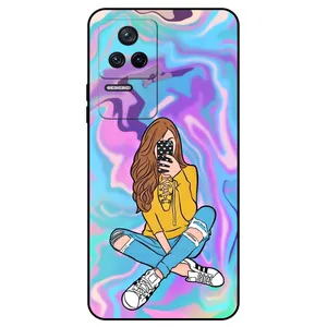 Megafone Girly 7592 Cover For Xiaomi Poco F4 5G / Redmi K40S