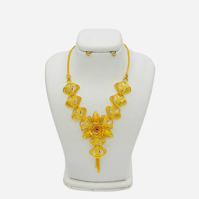 گردنبند طلا 18 عیار زنانه طلای کامک مدل اماراتی گردنبند طلا 18 عیار زنانه طلای کامک مدل اماراتی