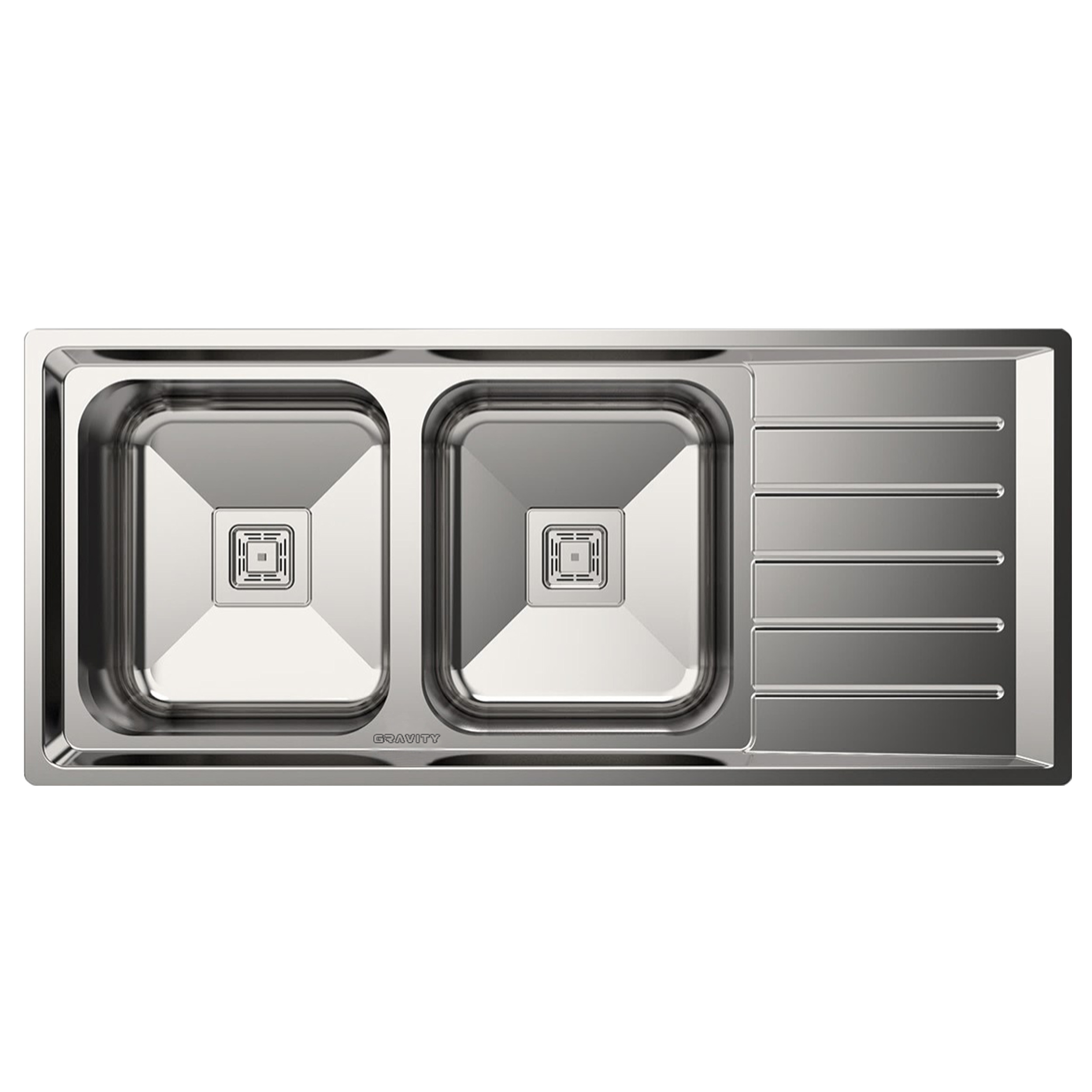 سینک
ظرفشویی استیل گرویتی مدل GS701 توکار