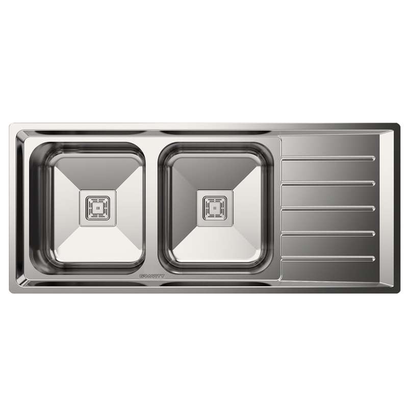 سینک
ظرفشویی استیل گرویتی مدل GS701 توکار