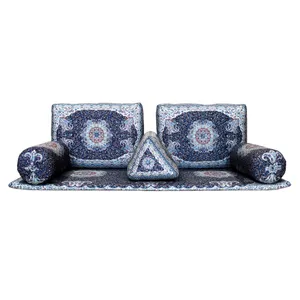 ست 6 تکه پشتی ترمه مدل خان نشین کد84000