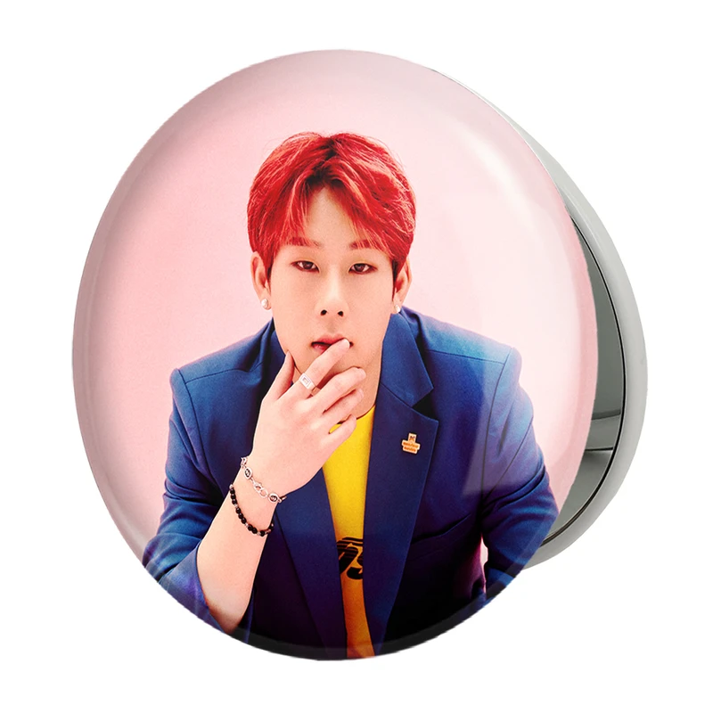 آینه جیبی خندالو طرح جوهان گروه مانستا اکس MONSTA X مدل تاشو کد 12252 