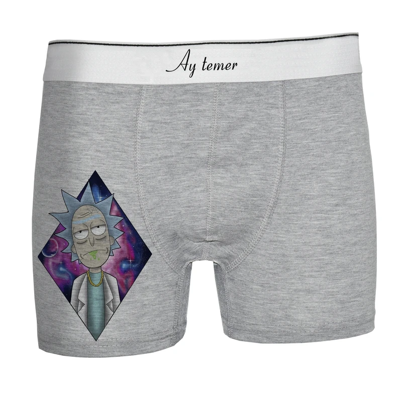 شورت مردانه آی تمر مدل ریک و مورتی کد 293