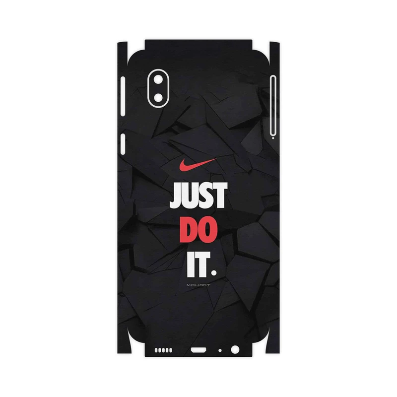 برچسب پوششی ماهوت مدل NIKE_Logo-FullSkin مناسب برای گوشی موبایل سامسونگ Galaxy A01 Core