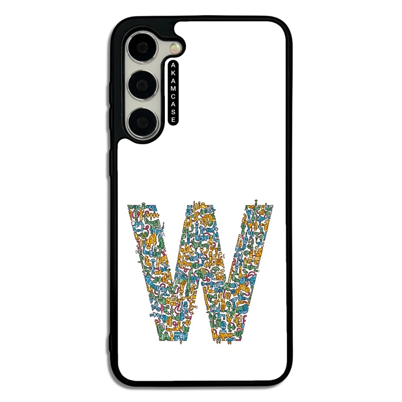 کاور آکام مدل AMC-WSGS23P-ALPHADOODLEBET-23 مناسب برای گوشی موبایل سامسونگ Galaxy S23 Plus