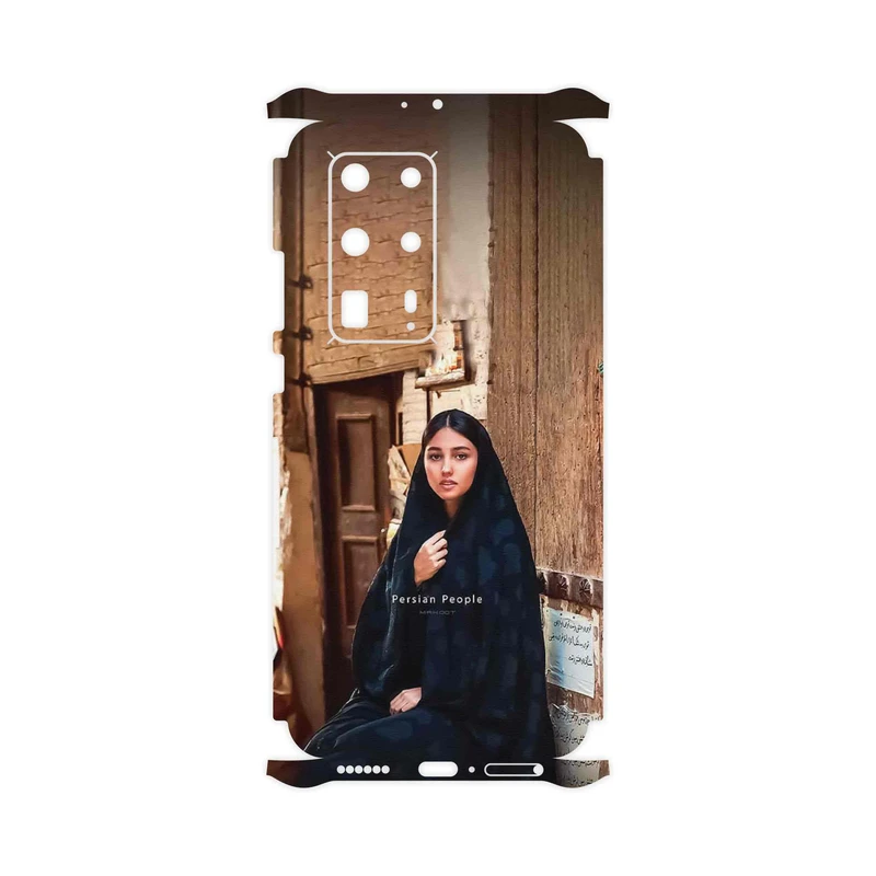 برچسب پوششی ماهوت مدل Portrait of an Iranian Woman-FullSkin مناسب برای گوشی موبایل هوآوی P40 Pro Plus
