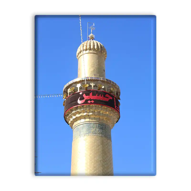 کاشی اطلس آبی طرح گلدسته مدل T4090