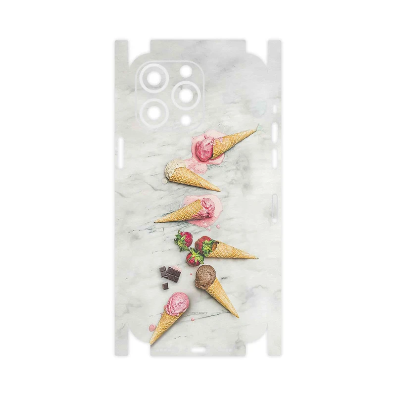 برچسب پوششی ماهوت مدل Funnel_ice_cream-FullSkin مناسب برای گوشی موبایل اپل iPhone 14 Pro Max