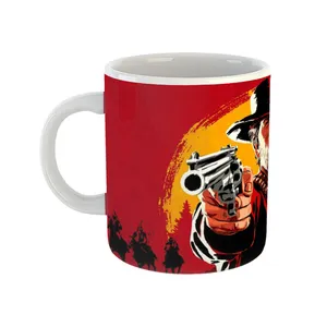 ماگ مدل red dead redemption طرح رد دد