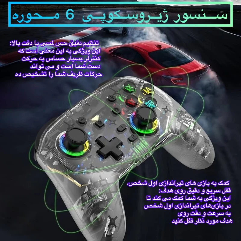 عکس شماره 7 : دسته بازی پلی استیشن 4-pc مدل s09