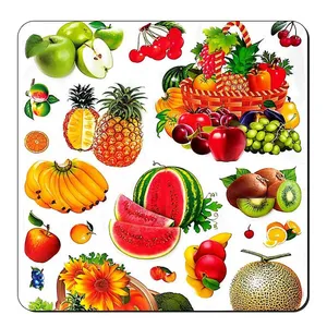  زیر لیوانی طرح میوه های تابستانی کد nzl753