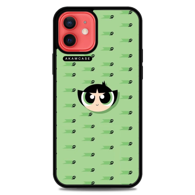 کاور آکام مدل AMCWA12-POWERPUFF GIRLS-9 مناسب برای گوشی موبایل اپل iPhone 12