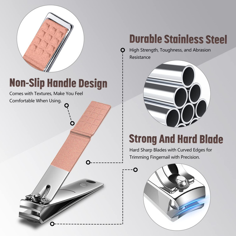 ست مانیکور و پدیکور مدل دستی بسته 7 عددی