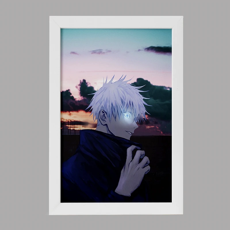 تابلو خندالو مدل گوجو ساتورو انیمه جوجوتسو کایزن کد F1577