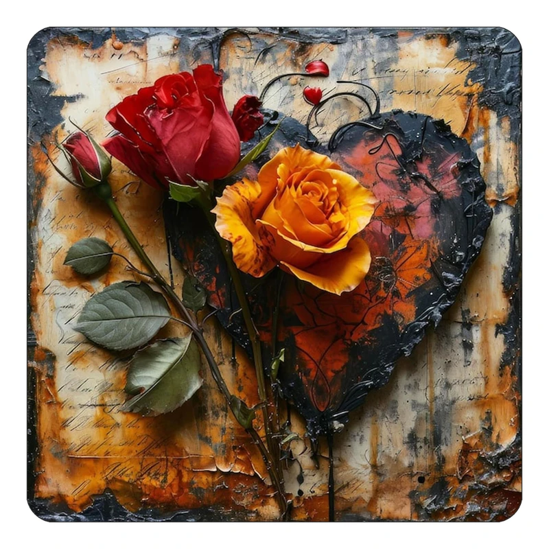 مگنت کاکتی طرح نقاشی رنگ روغن مدل mp73064