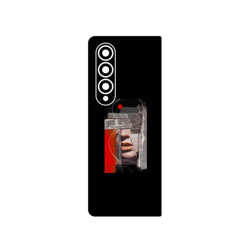 برچسب پوششی ماهوت مدل Collage of Mouth مناسب برای گوشی موبایل سامسونگ Galaxy Z Fold4