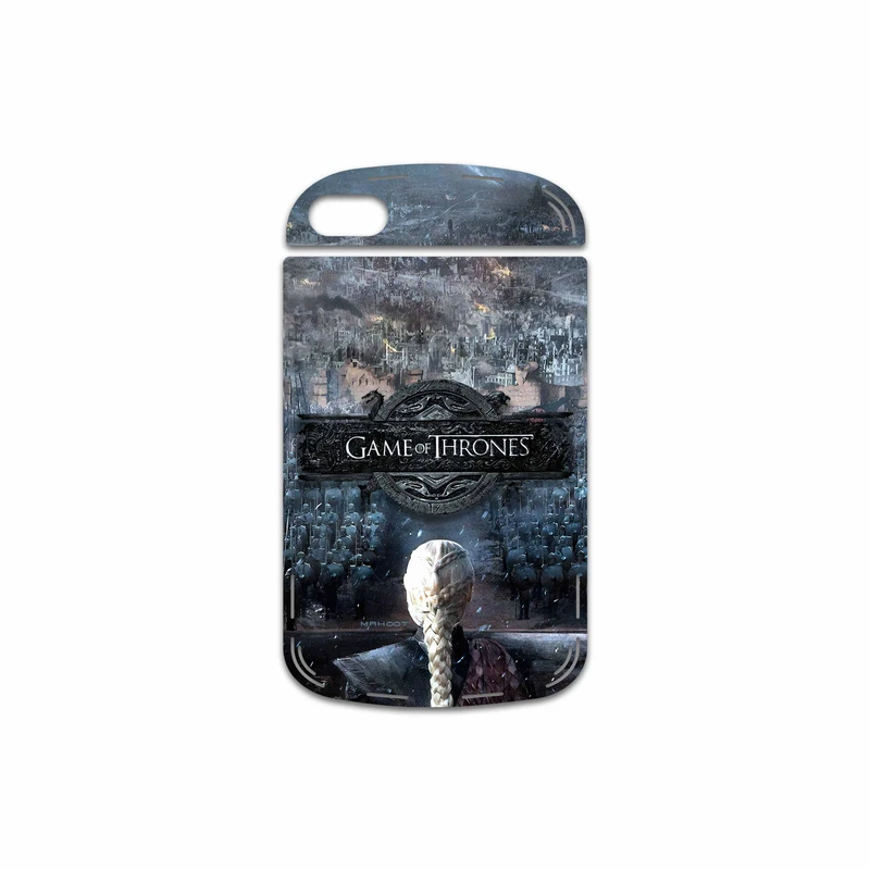 برچسب پوششی ماهوت مدل Game of Thrones مناسب برای گوشی موبایل بلک بری Q10