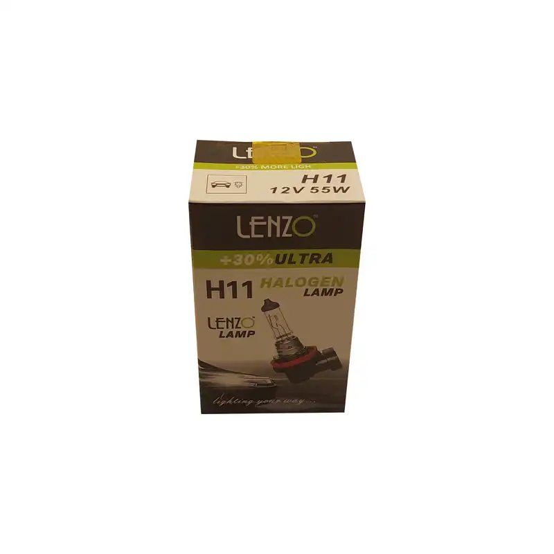 لامپ چراغ مه شکن خودرو لنزو مدل H11 کد 55 W