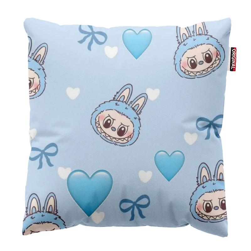 کوسن پاد آفرین طرح لبوبو سایز 30* 30 سانتی متر