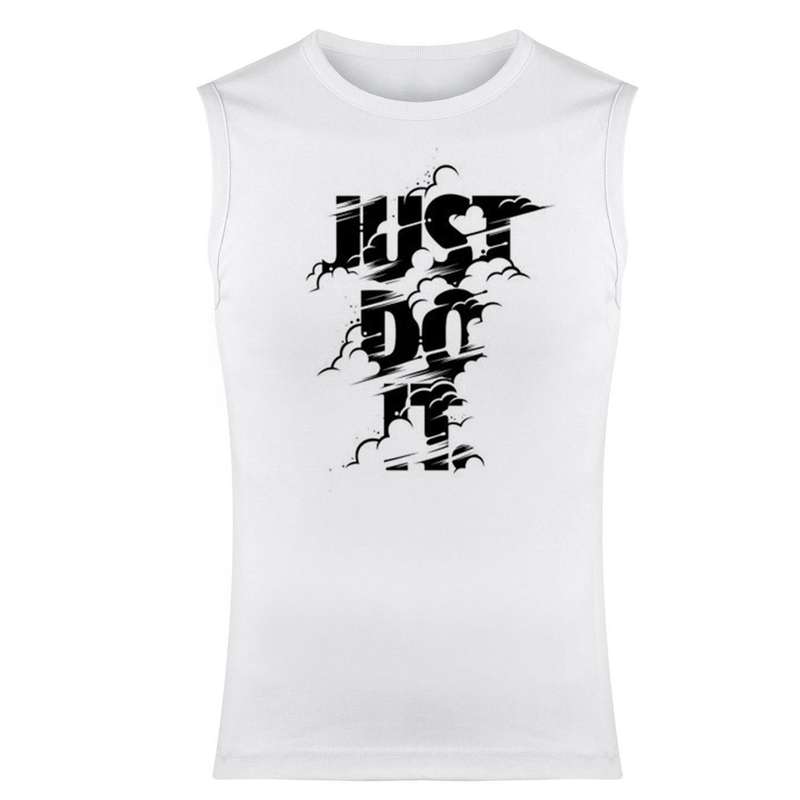 تاپ مردانه مدل 100 رنگ سفید