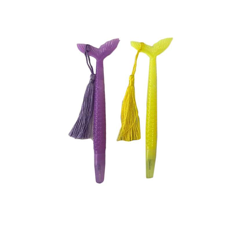 روان نویس مدل منگوله دار  طرح ماهی بسته 2 عددی