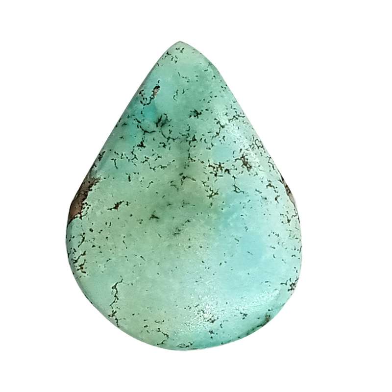 سنگ فیروزه نیشابور مدل اشکی کد NG2111