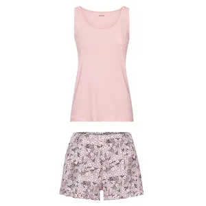 ست تاپ و شلوارک زنانه اسمارا مدل 0083